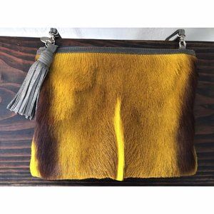 VASH jem bok + pepper clutch (Yellow)